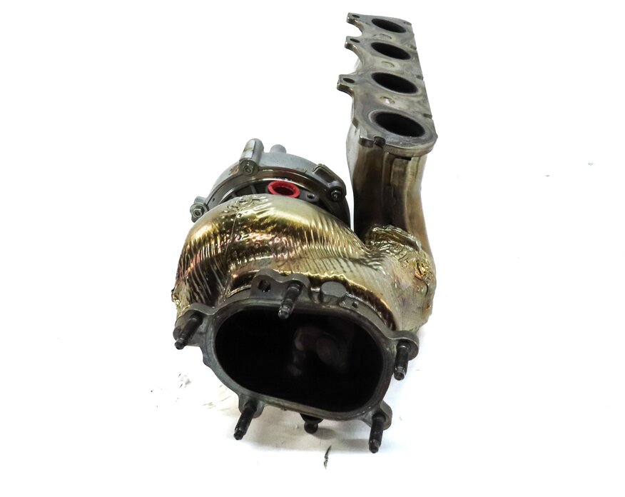 Thumbnail 4: 13-18 AUDI A8 S6 S7 S8 (D4 4H C7 4GH) 4.0L TURBO ENGINE LEFT TURBO TURBOCHARGER