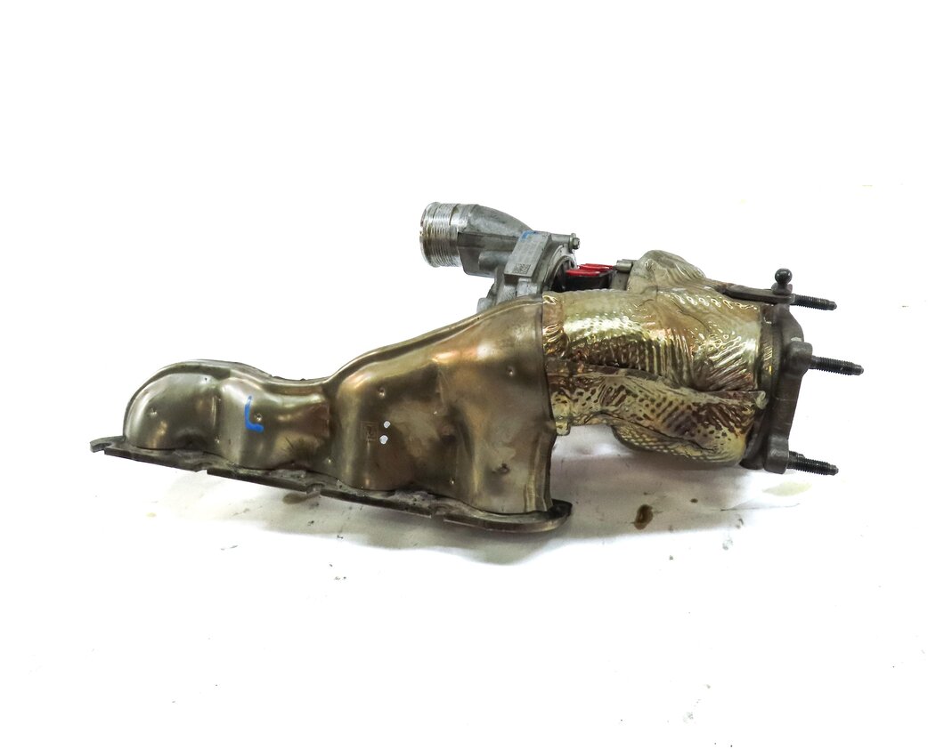 Thumbnail 7: 13-18 AUDI A8 S6 S7 S8 (D4 4H C7 4GH) 4.0L TURBO ENGINE LEFT TURBO TURBOCHARGER