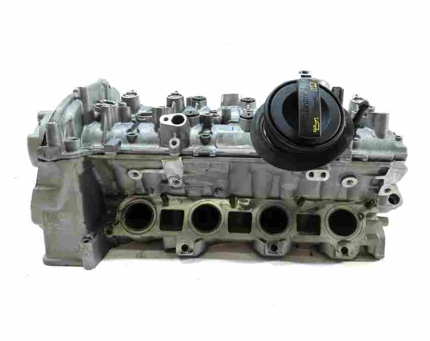Thumbnail 7: 13-14 AUDI A8 S8 (D4 4H) 4.0L TURBO CEUA ENGINE LEFT CYLINDER HEAD & VALVE COVER