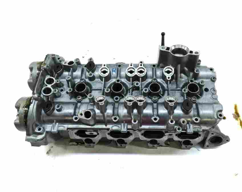 Thumbnail 4: 13-14 AUDI A8 S8 D4 4H 4.0L TURBO CEUA ENGINE RIGHT CYLINDER HEAD & VALVE COVER
