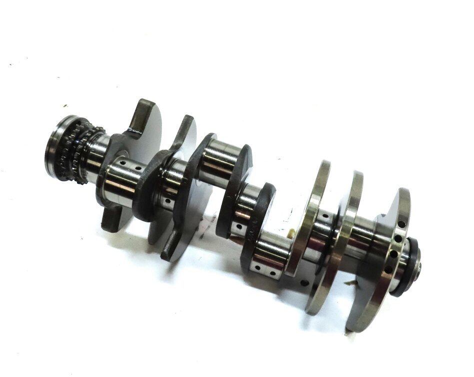 Thumbnail 1: 2014 AUDI A8 (D4 4H) 4.0L 4.0T TURBO CEUA ENGINE CRANKSHAFT CRANK SHAFT