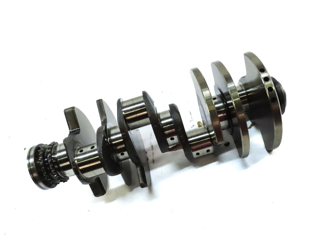 Thumbnail 3: 2014 AUDI A8 (D4 4H) 4.0L 4.0T TURBO CEUA ENGINE CRANKSHAFT CRANK SHAFT