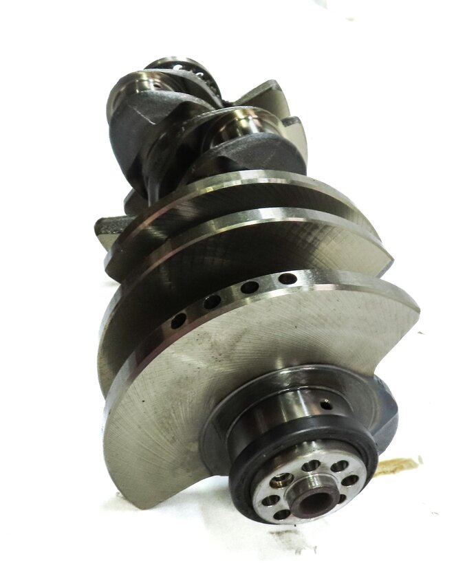 Thumbnail 4: 2014 AUDI A8 (D4 4H) 4.0L 4.0T TURBO CEUA ENGINE CRANKSHAFT CRANK SHAFT