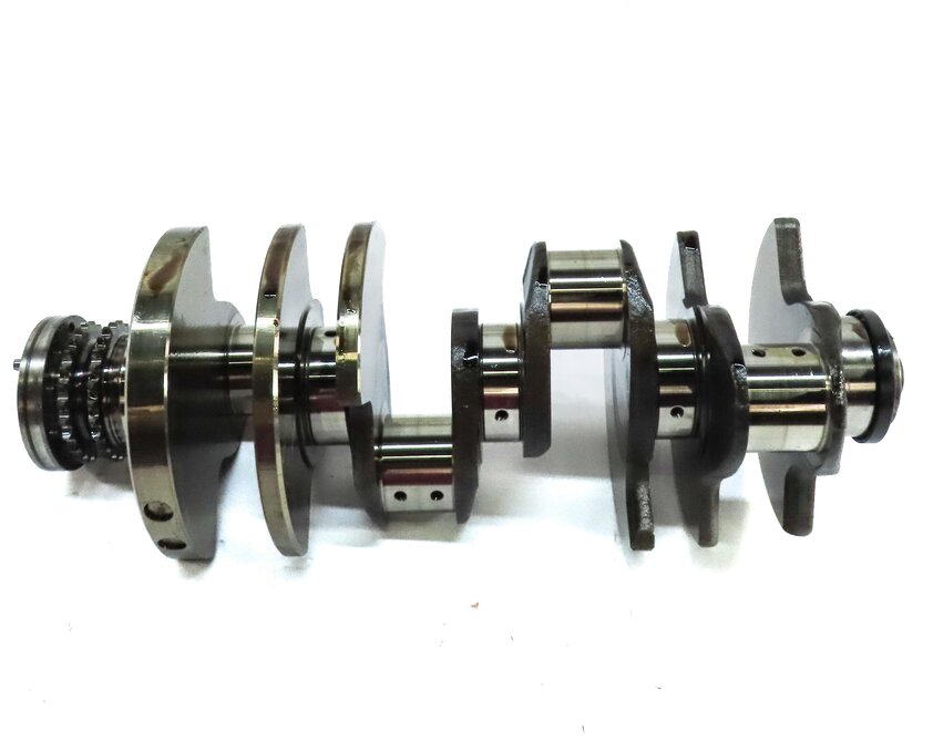 Thumbnail 5: 2014 AUDI A8 (D4 4H) 4.0L 4.0T TURBO CEUA ENGINE CRANKSHAFT CRANK SHAFT
