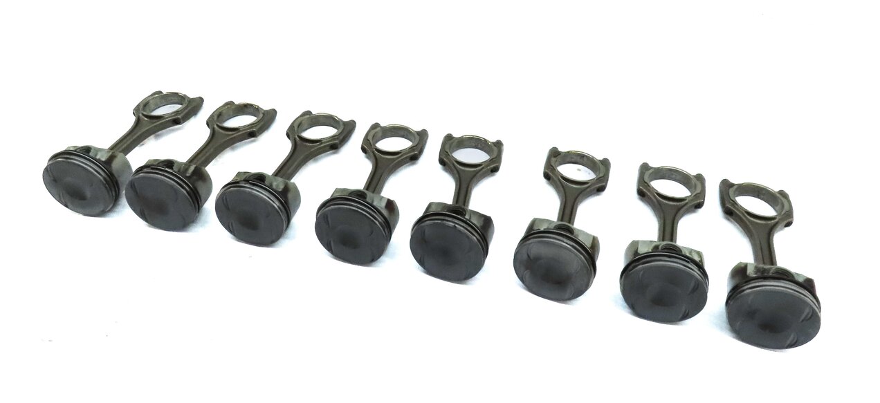 2013-2018 AUDI A8 S6 S7 (C7 D4) 4.0L V8 ENGINE PISTON & CONNECTING ROD SET 8