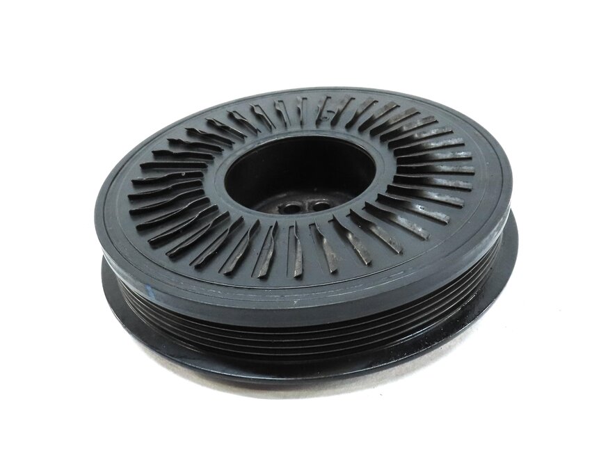 Thumbnail 5: 2013-2014 AUDI A8 S8 (D4 4H) 4.0L TURBO CEUA ENGINE CRANKSHAFT HARMONIC BALANCER