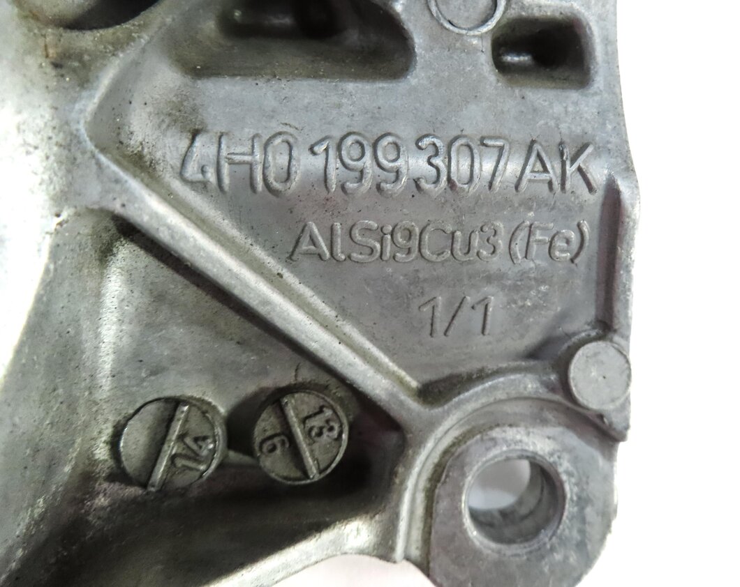 Thumbnail 7: 2014 AUDI A8 (D4 4H) 4.0L TURBO CEUA ENGINE LEFT & RIGHT MOTOR MOUNT SET 2