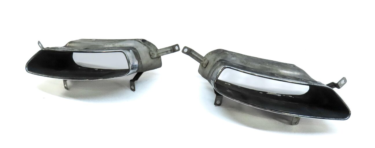 2014 AUDI A8 (D4 4H) 4.0L TURBO CEUA ENGINE LEFT RIGHT MUFFLER EXHAUST TIP SET 2