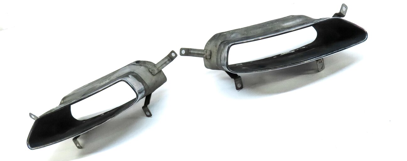 Thumbnail 3: 2014 AUDI A8 (D4 4H) 4.0L TURBO CEUA ENGINE LEFT RIGHT MUFFLER EXHAUST TIP SET 2