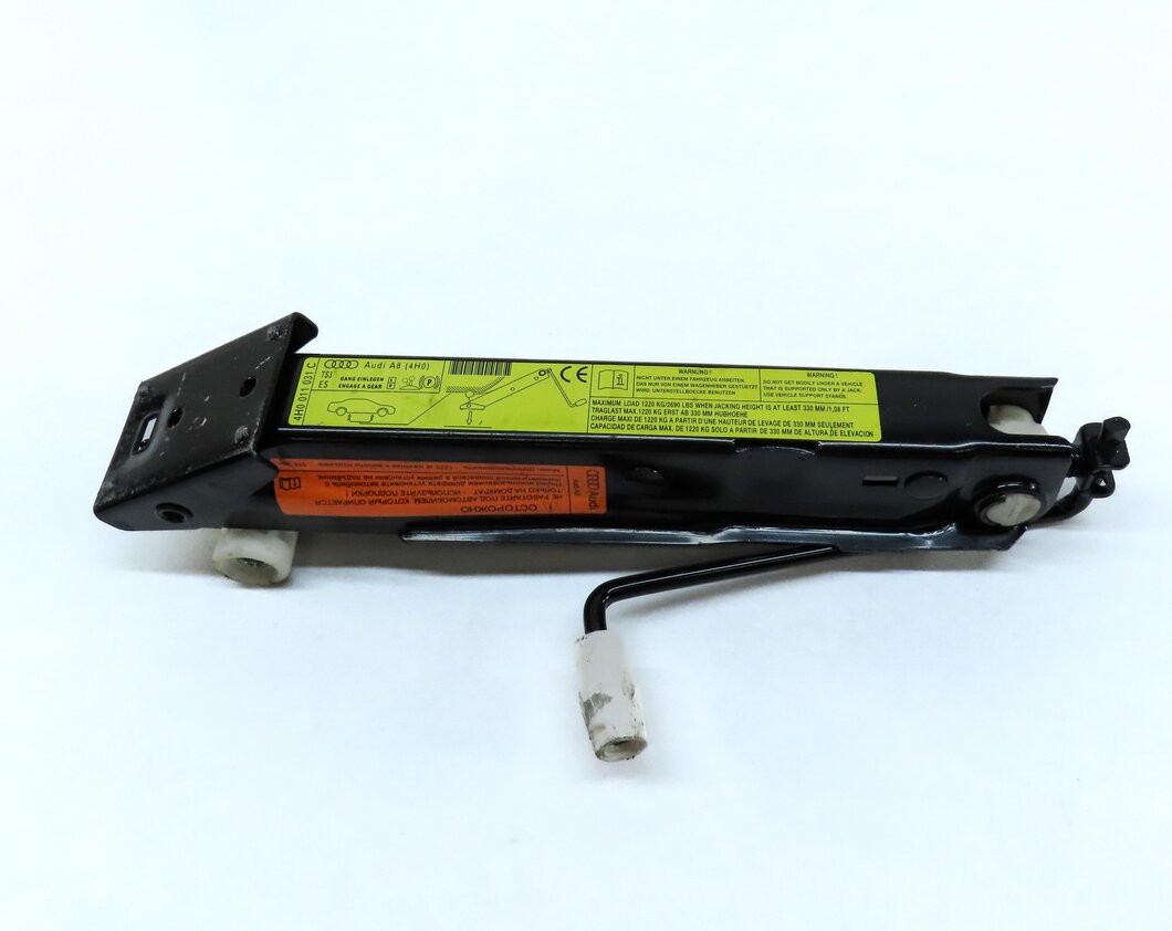Thumbnail 4: 2011-2018 AUDI A8 S8 (D4 4H) EMERGENCY SPARE TIRE JACK WRENCH TOOL KIT SET