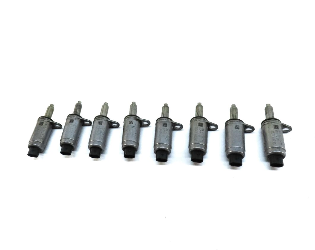 Thumbnail 2: 2014 AUDI A8 (D4 4H) 4.0L TURBO CEUA ENGINE CAMSHAFT ADJUSTMENT SOLENOID SET 8
