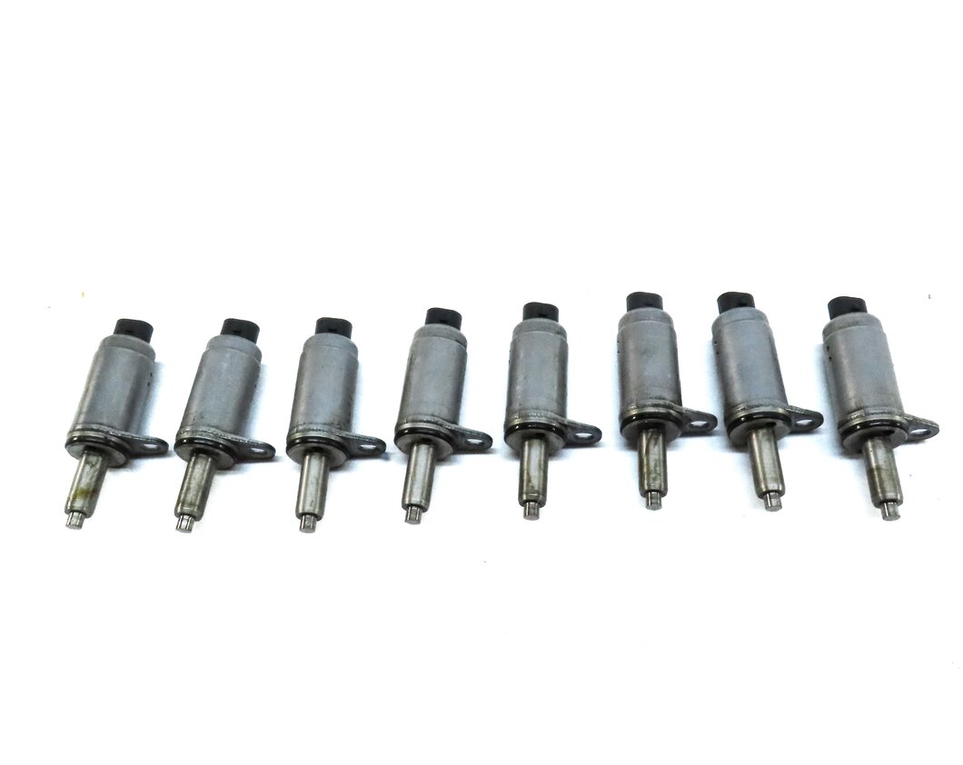 Thumbnail 5: 2014 AUDI A8 (D4 4H) 4.0L TURBO CEUA ENGINE CAMSHAFT ADJUSTMENT SOLENOID SET 8