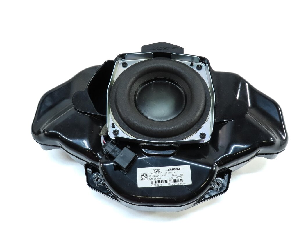 Thumbnail 4: 2014 AUDI A8 D4 4H FRONT LEFT & RIGHT BOSE DOOR SUB WOOFER SUBWOOFER SPEAKER SET