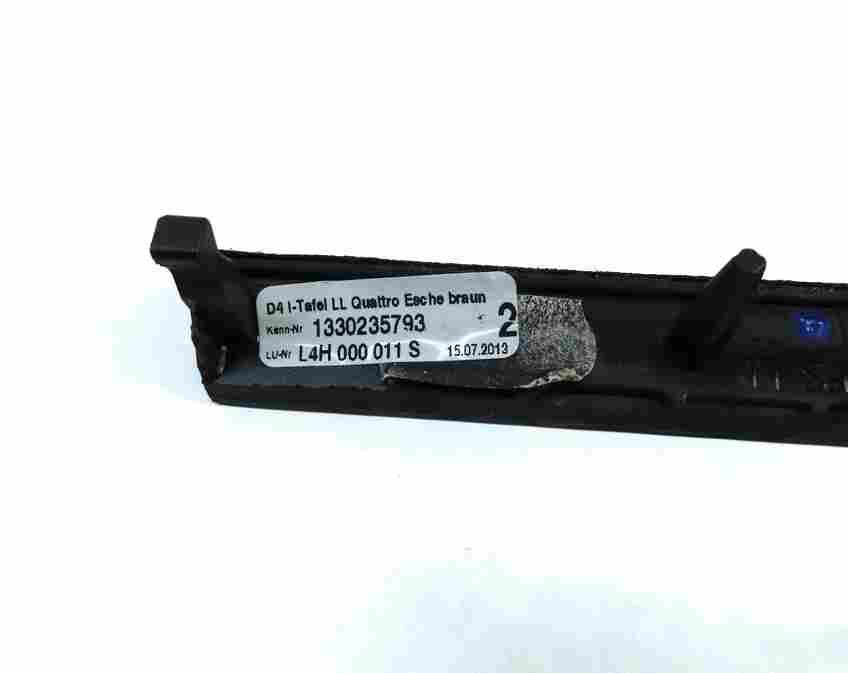 Thumbnail 14: 2014 AUDI A8 D4 FRONT REAR LEFT RIGHT DOOR DASH CONSOLE DECORATIVE WOOD TRIM SET