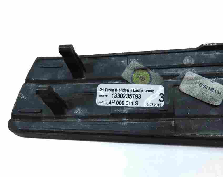 Thumbnail 16: 2014 AUDI A8 D4 FRONT REAR LEFT RIGHT DOOR DASH CONSOLE DECORATIVE WOOD TRIM SET