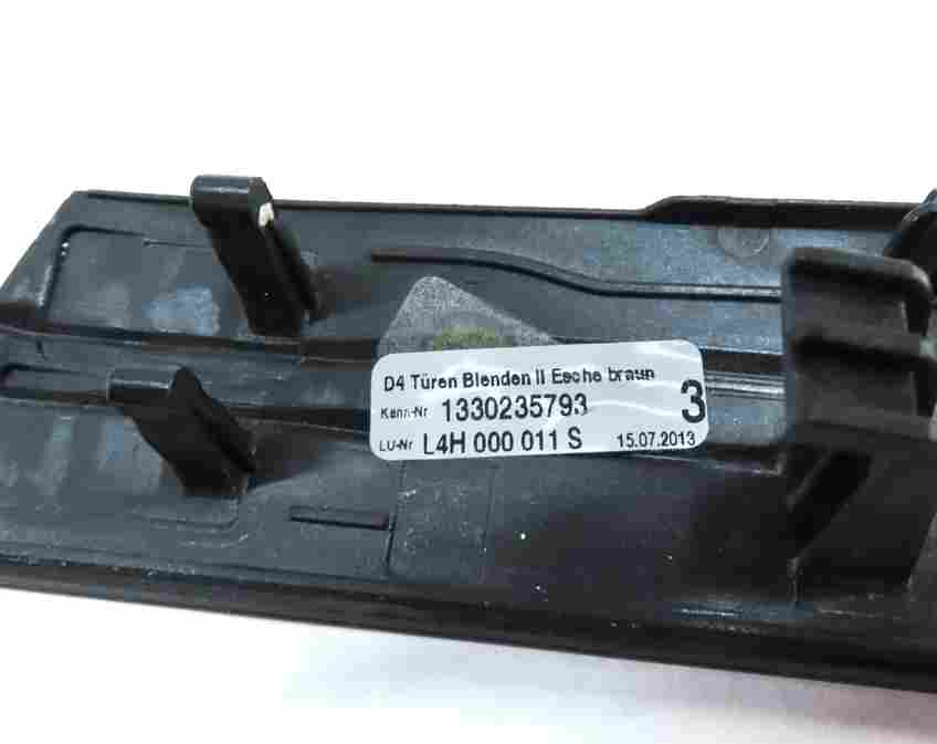 Thumbnail 22: 2014 AUDI A8 D4 FRONT REAR LEFT RIGHT DOOR DASH CONSOLE DECORATIVE WOOD TRIM SET