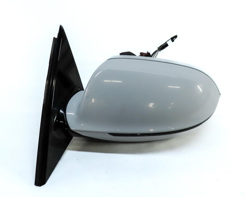 Thumbnail 5: 11-18 AUDI A8 S8 D4 4H LEFT DOOR MIRROR HEATED CAMERA PFOLD AUTODIM BLIND WHITE