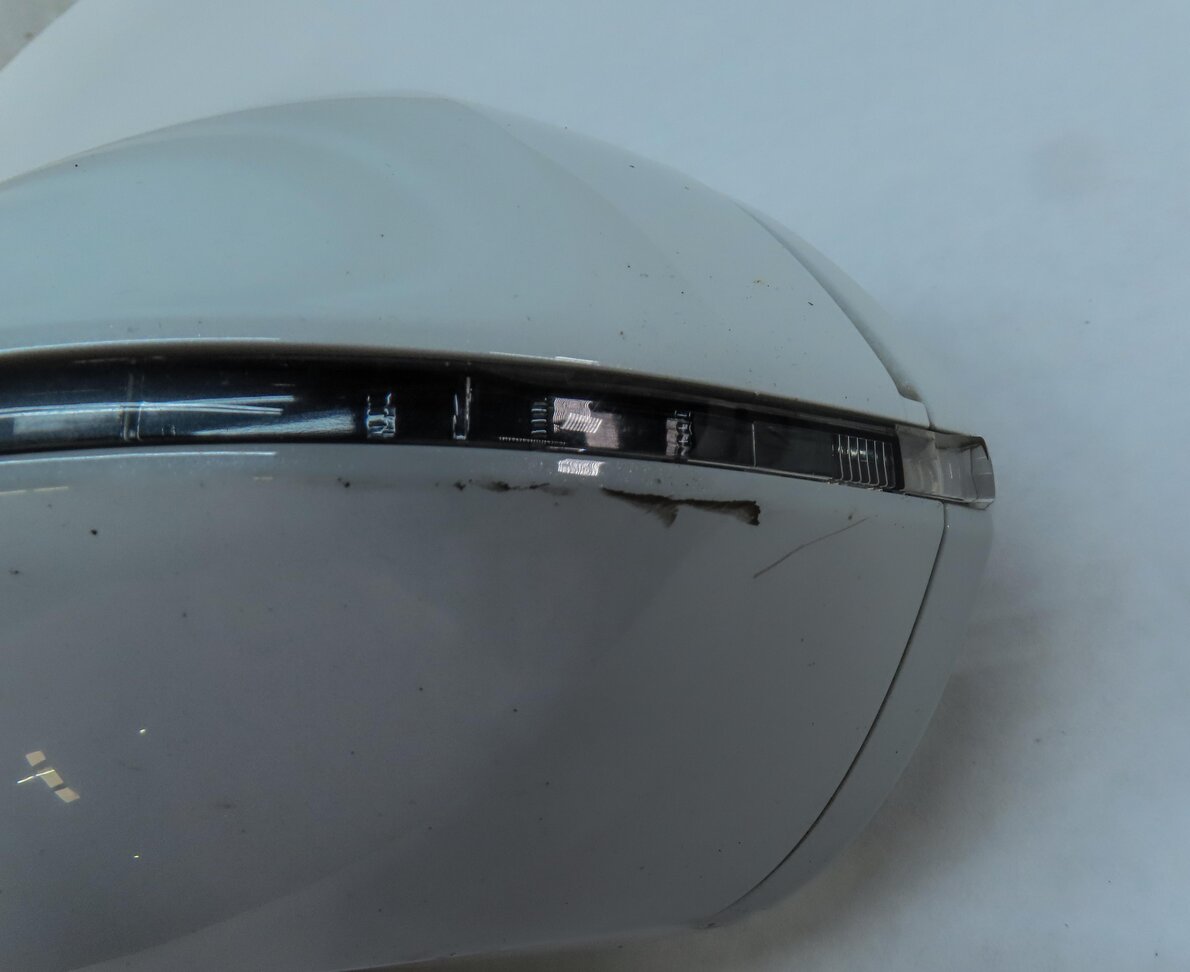 Thumbnail 7: 11-18 AUDI A8 S8 D4 4H LEFT DOOR MIRROR HEATED CAMERA PFOLD AUTODIM BLIND WHITE