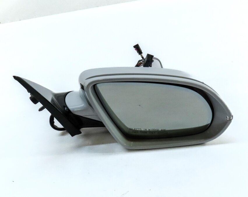 Thumbnail 2: 11-18 AUDI A8 S8 D4 4H RIGHT DOOR MIRROR HEATED CAMERA PFOLD AUTODIM BLIND WHITE