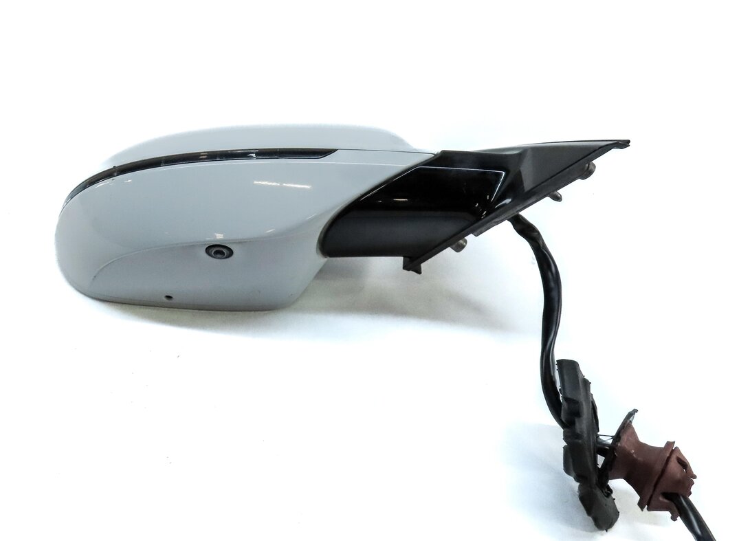 Thumbnail 6: 11-18 AUDI A8 S8 D4 4H RIGHT DOOR MIRROR HEATED CAMERA PFOLD AUTODIM BLIND WHITE