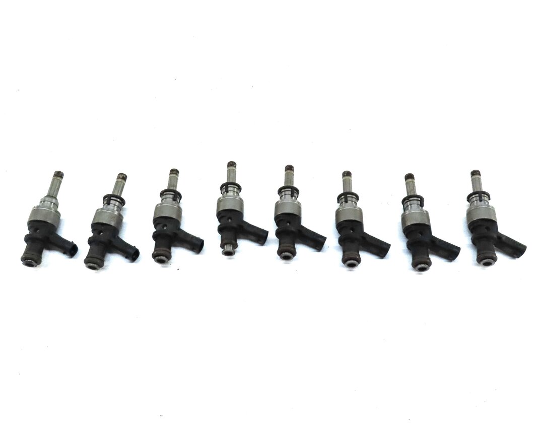 Thumbnail 5: 2013-2014 AUDI A8 S8 (D4 4H) 4.0L TURBO CEUA ENGINE FUEL INJECTOR SET 8