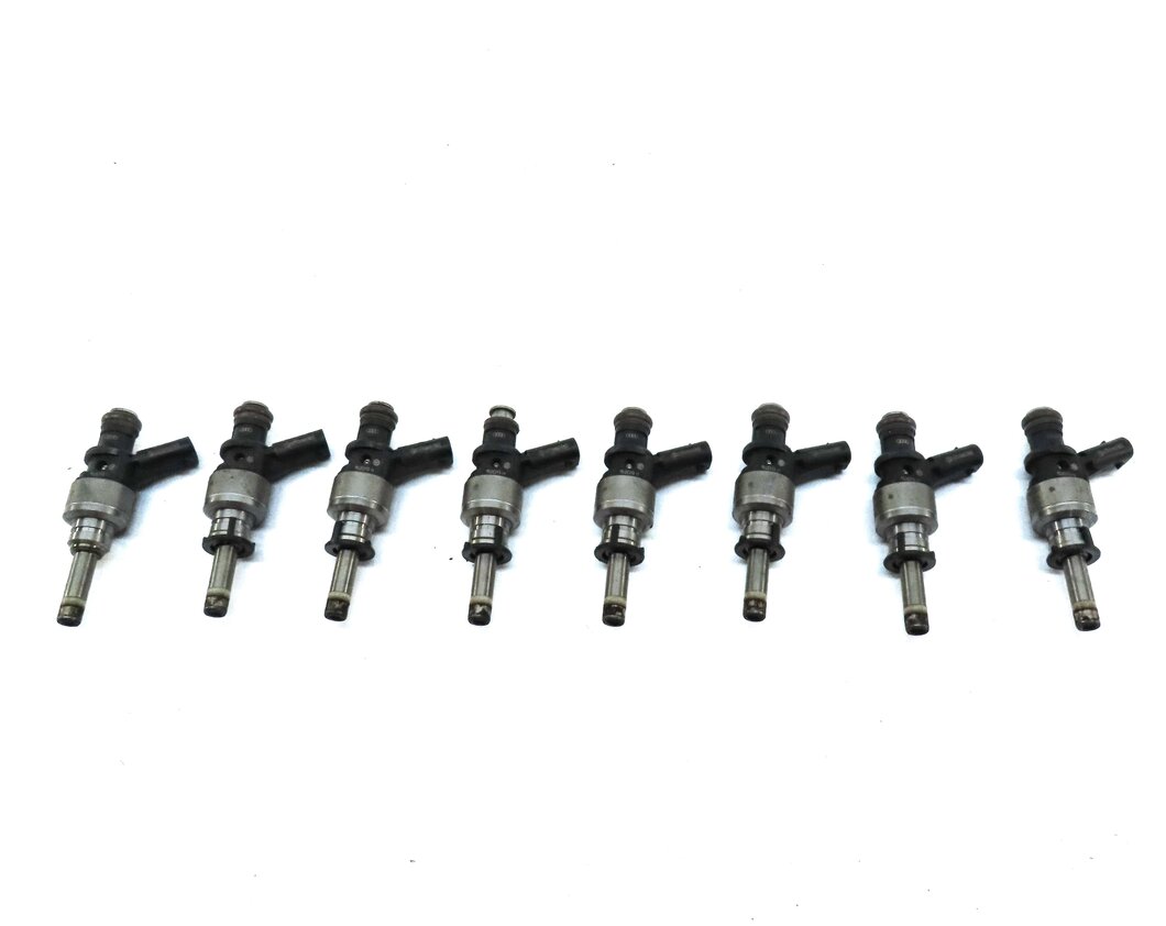 Thumbnail 6: 2013-2014 AUDI A8 S8 (D4 4H) 4.0L TURBO CEUA ENGINE FUEL INJECTOR SET 8