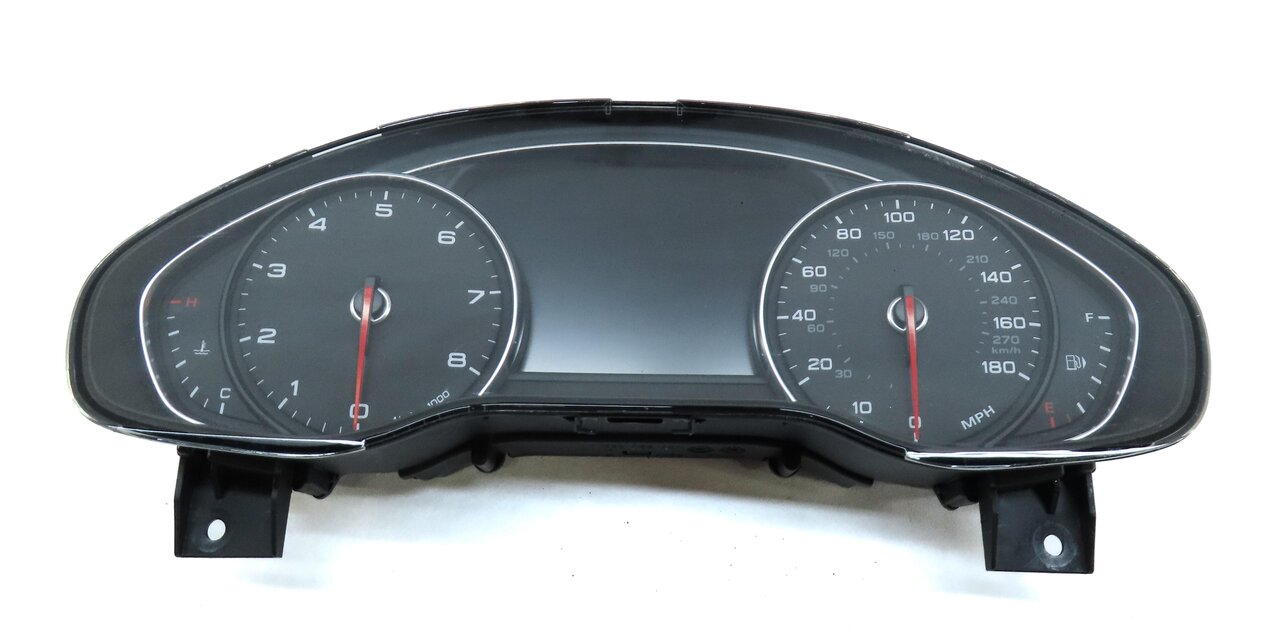 Thumbnail 18: 2014 AUDI A8 D4 4H SPEEDOMETER GATEWAY BODY ENGINE MODULE & KEY IMMOBILIZER SET