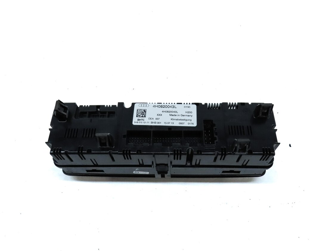 Thumbnail 5: 2011-2014 AUDI A8 S8 (D4 4H) FRONT HEATER A/C TEMPERATURE CONTROL (w/ SEAT VENT)