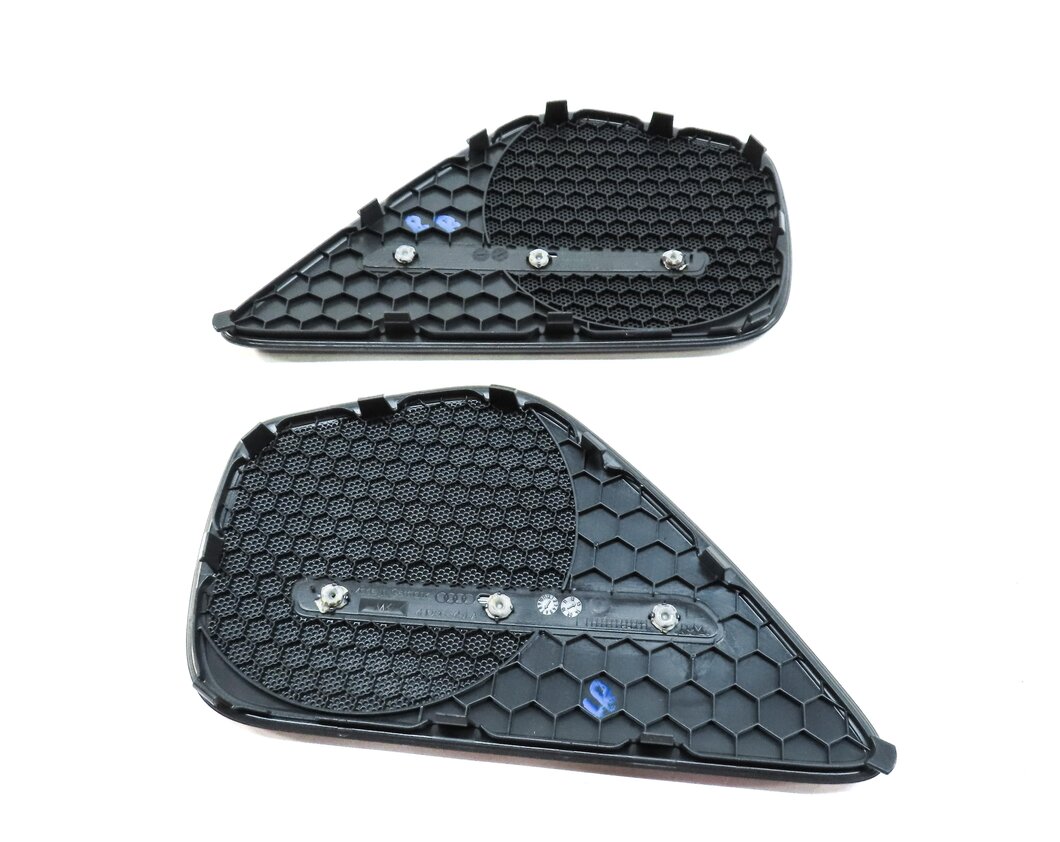 Thumbnail 7: 2014 AUDI A8 (D4 4H) FRONT REAR LEFT RIGHT BOSE SPEAKER COVER GRILLE SET 4