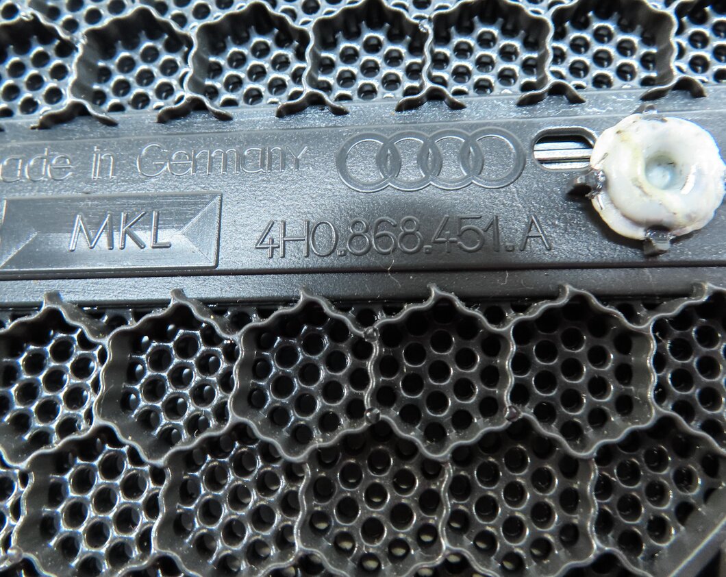 Thumbnail 8: 2014 AUDI A8 (D4 4H) FRONT REAR LEFT RIGHT BOSE SPEAKER COVER GRILLE SET 4