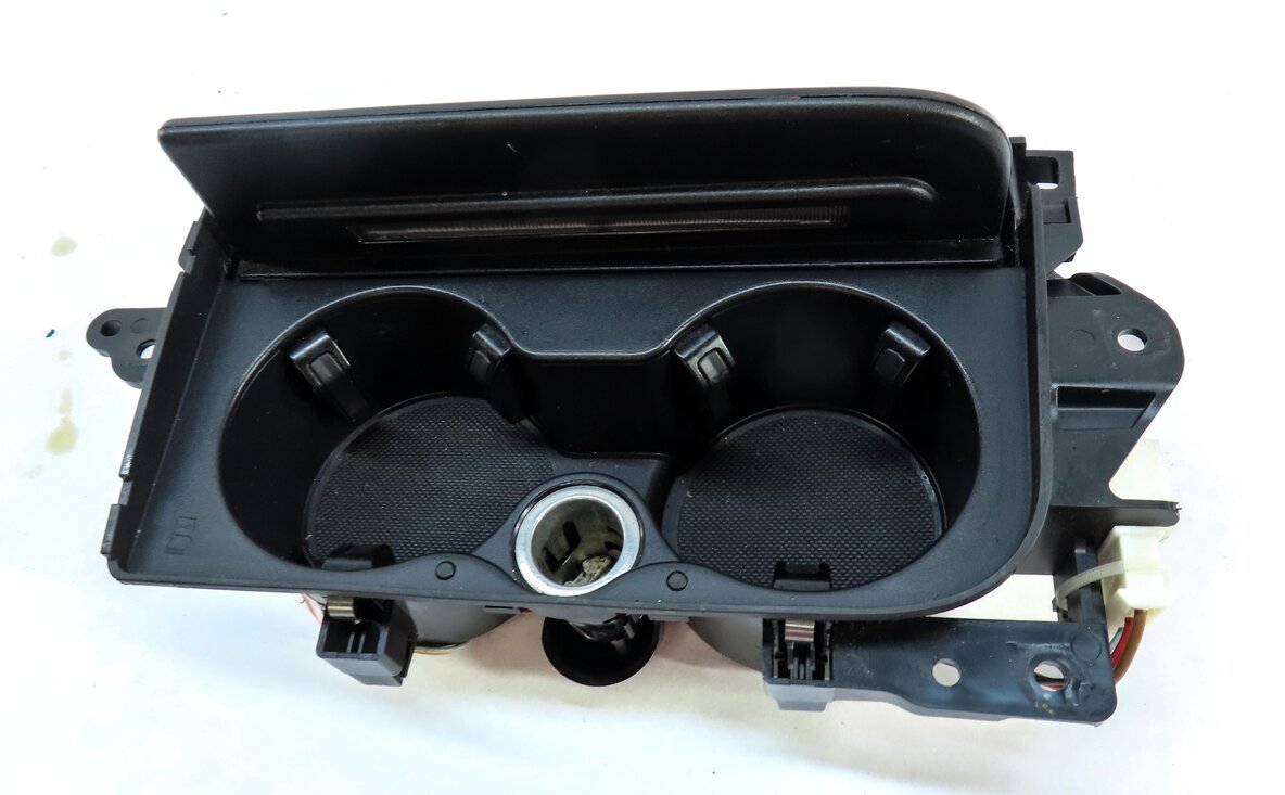 Thumbnail 6: 2014 AUDI A8 (D4 4H) FRONT CENTER CONSOLE CUP HOLDER (BLACK) 4H1858601C