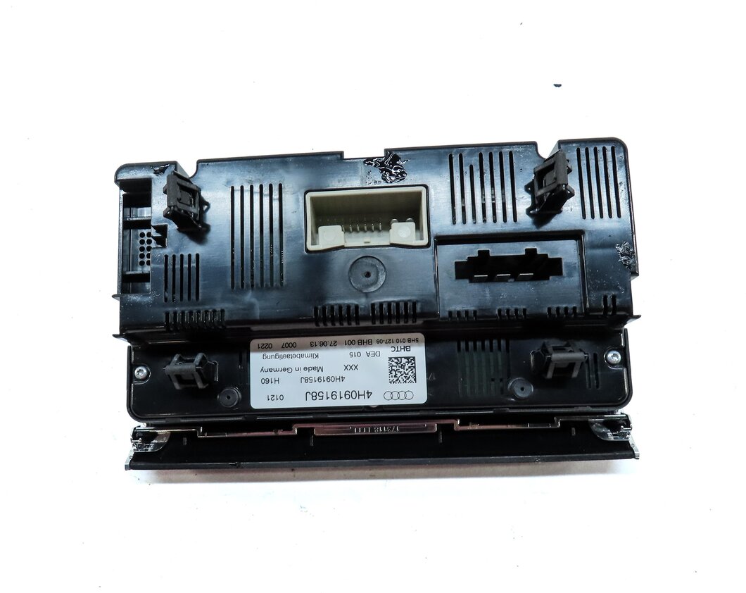 Thumbnail 6: 2011-2014 AUDI A8 S8 (D4 4H) REAR HEATER A/C TEMPERATURE CLIMATE CONTROL PANEL