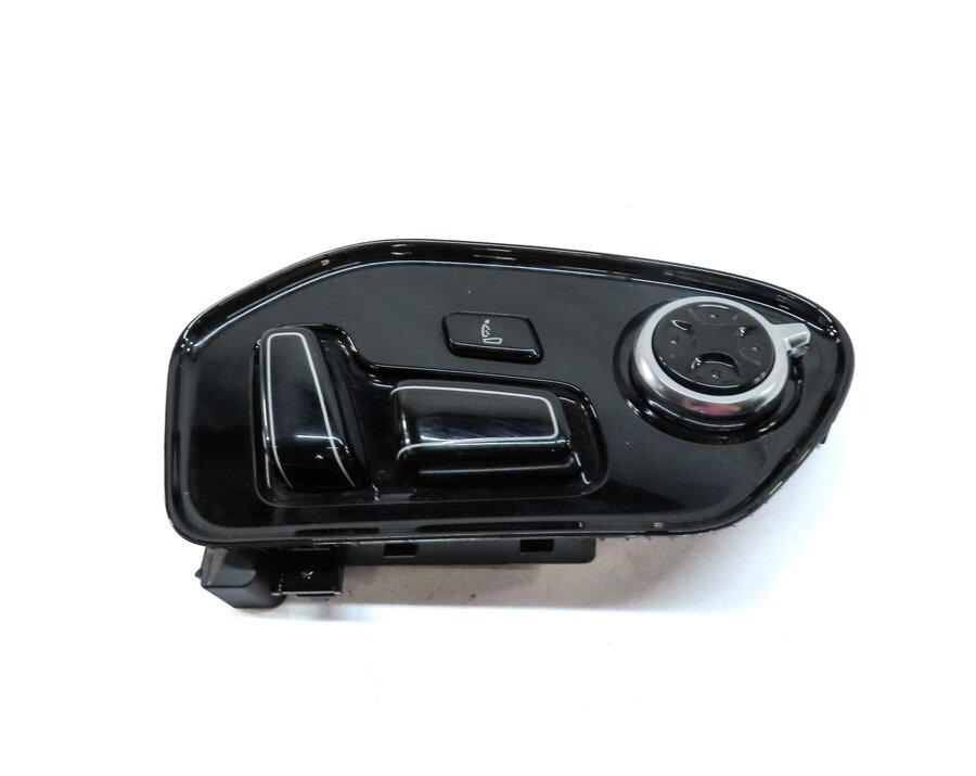 Thumbnail 2: 2014 AUDI A8 (D4 4H) FRONT RIGHT PASSENGER SEAT ADJUST SWITCH w/ MASSAGE (BLACK)