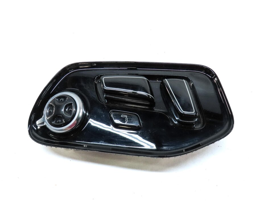 Thumbnail 4: 2014 AUDI A8 (D4 4H) FRONT RIGHT PASSENGER SEAT ADJUST SWITCH w/ MASSAGE (BLACK)