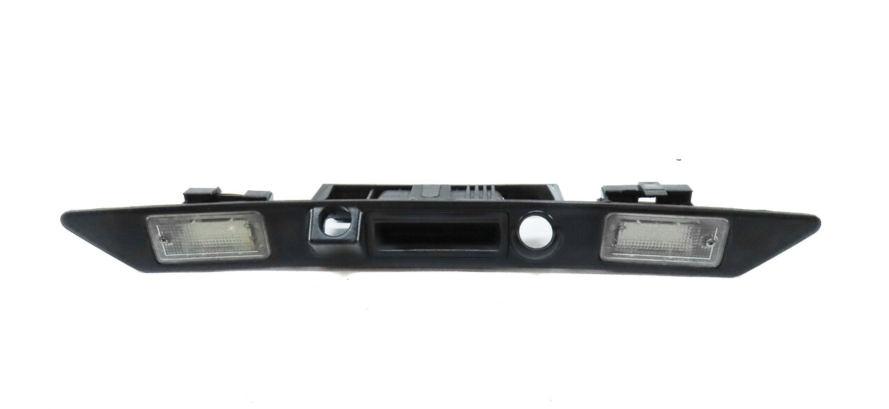 Thumbnail 2: 2014 AUDI A8 (D4 4H) REAR HATCH TRUNK HANDLE ASSEMBLY w/ LICENSE PLATE LIGHTS