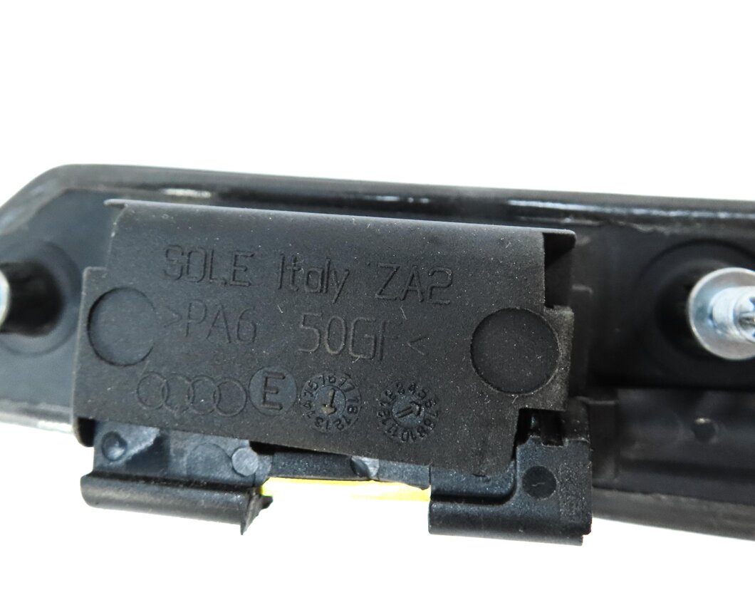 Thumbnail 7: 2014 AUDI A8 (D4 4H) REAR HATCH TRUNK HANDLE ASSEMBLY w/ LICENSE PLATE LIGHTS