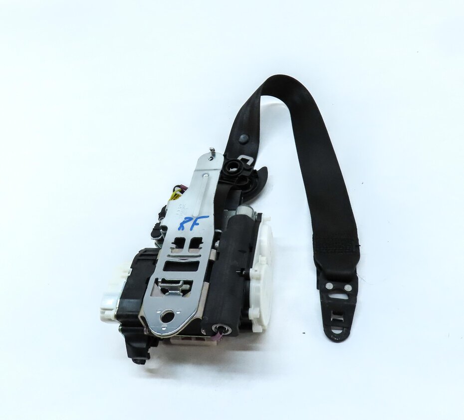 Thumbnail 4: 2011-2018 AUDI A8 S8 (D4 4H) RIGHT FRONT PASSENGER SEATBELT RETRACTOR (BLACK)