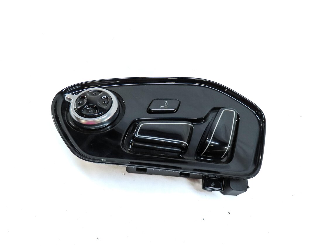 Thumbnail 2: 11-17 AUDI A8 S8 (D4 4H) FRONT LEFT DRIVER SEAT ADJUST SWITCH w/ MASSAGE (BLACK)