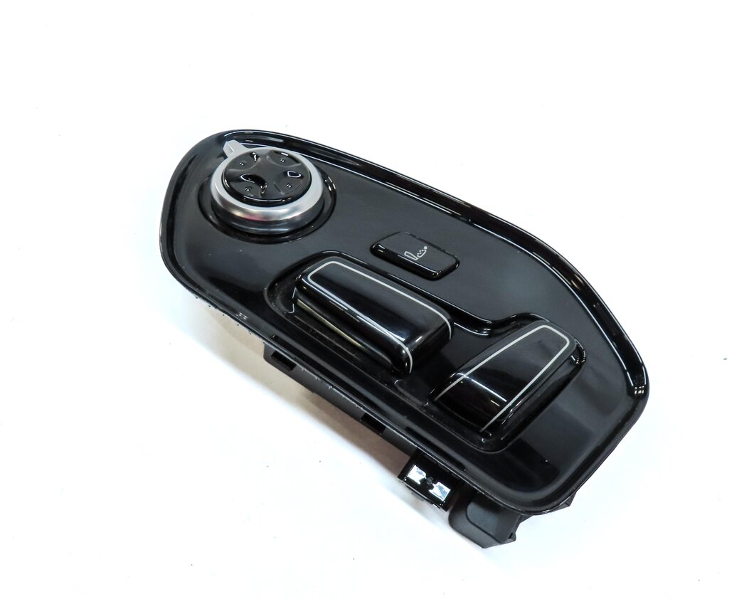 Thumbnail 3: 11-17 AUDI A8 S8 (D4 4H) FRONT LEFT DRIVER SEAT ADJUST SWITCH w/ MASSAGE (BLACK)