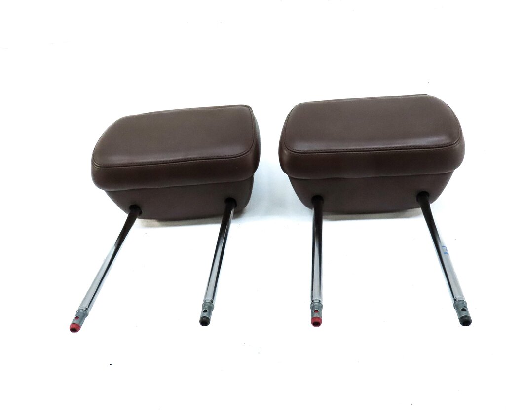 Thumbnail 2: 12-18 AUDI A8 S8 (D4 4H) FRONT LEFT & RIGHT SEAT HEADREST SET2 (NOUGAT BROWN)