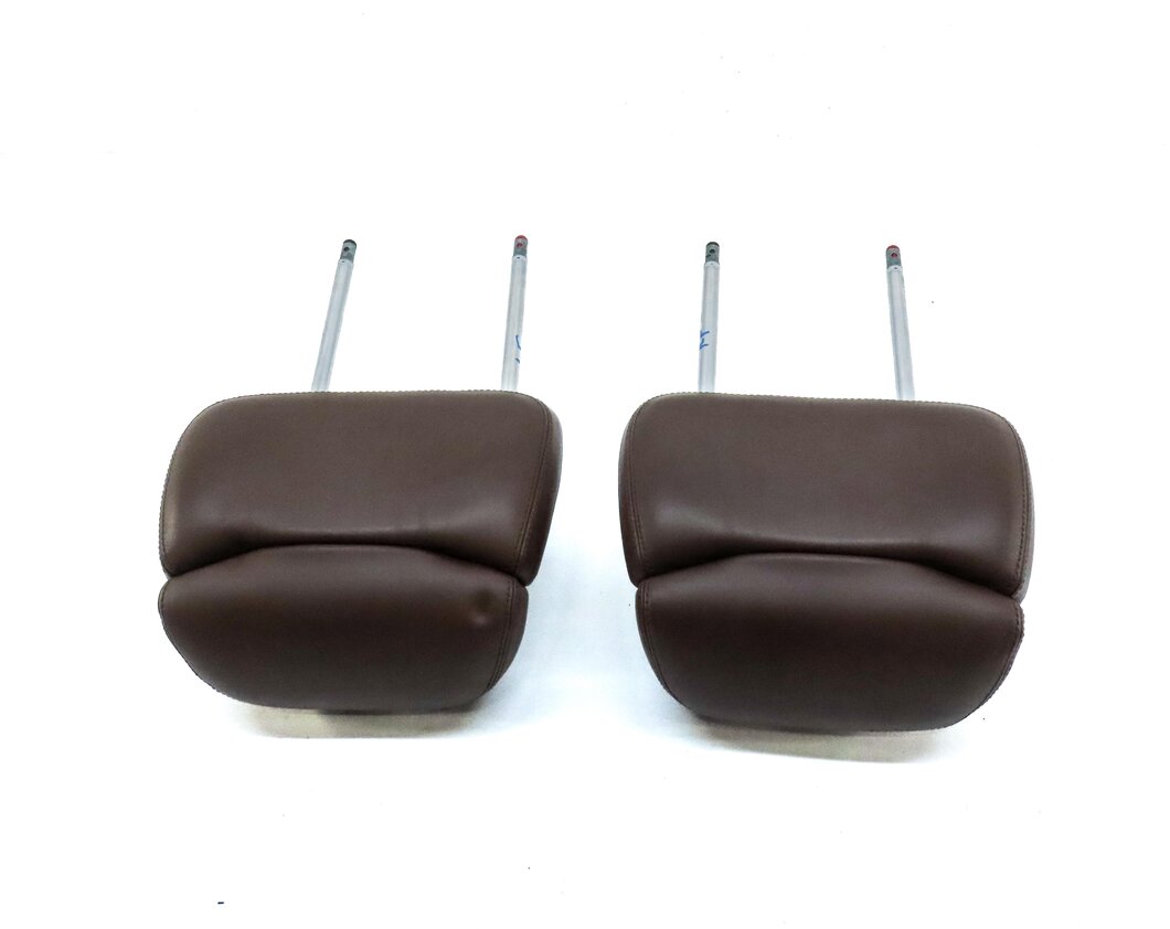 Thumbnail 4: 12-18 AUDI A8 S8 (D4 4H) FRONT LEFT & RIGHT SEAT HEADREST SET2 (NOUGAT BROWN)