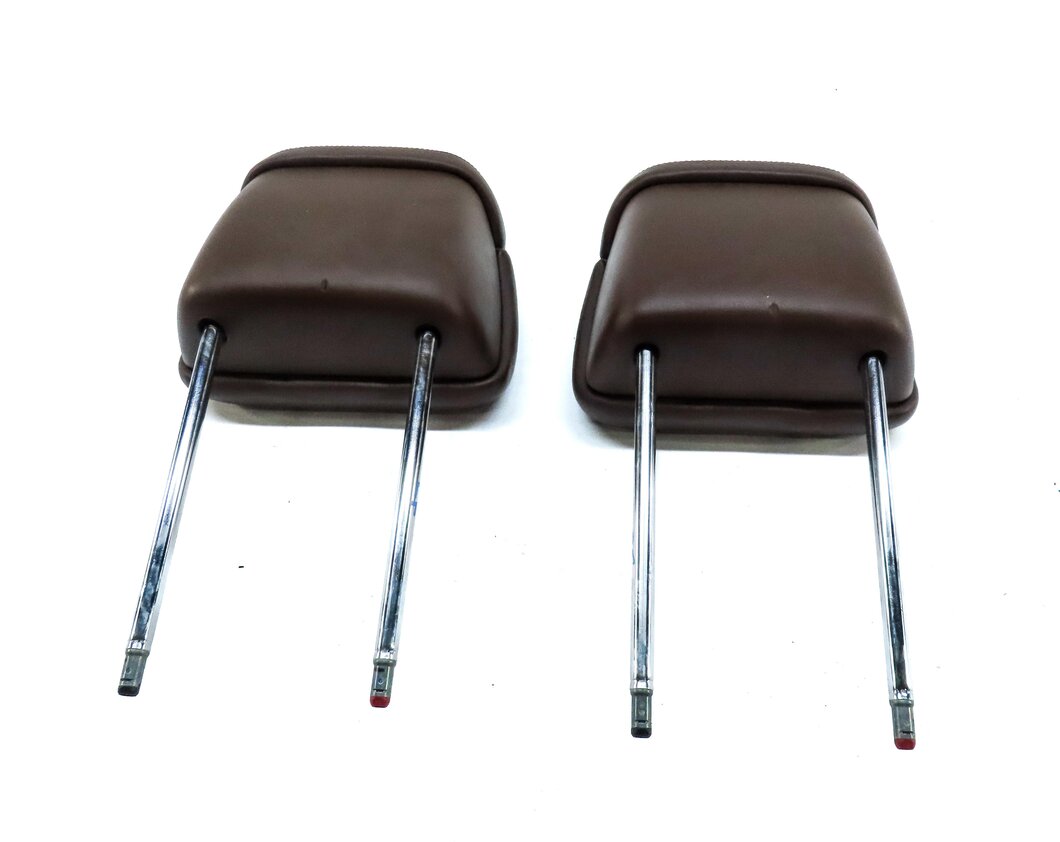 Thumbnail 6: 12-18 AUDI A8 S8 (D4 4H) FRONT LEFT & RIGHT SEAT HEADREST SET2 (NOUGAT BROWN)