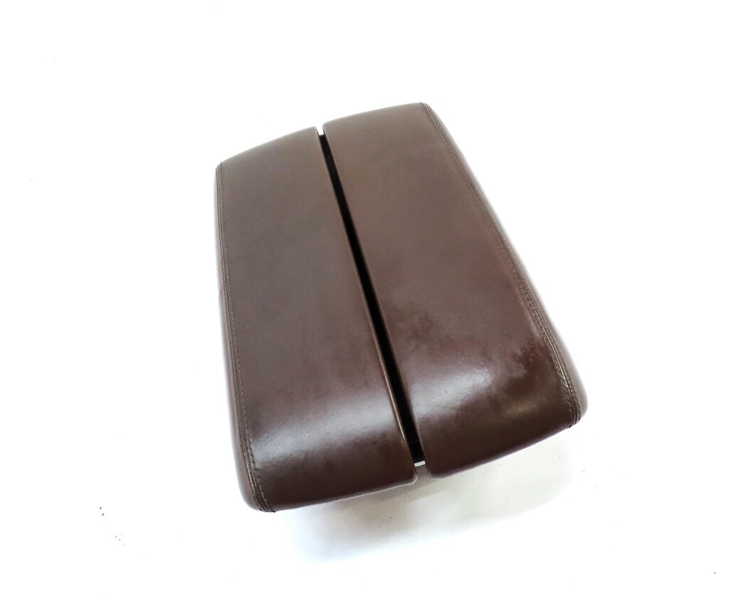 Thumbnail 3: 2010-2018 AUDI A8 S8 (D4 4H) FRONT CENTER CONSOLE COMPARTMENT ARMREST (BROWN)