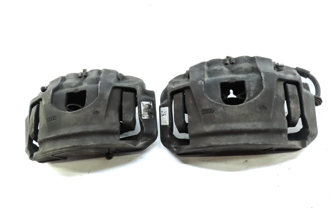 Thumbnail 2: 2011-2018 AUDI A8 (D4 4H) FRONT LEFT & RIGHT BRAKE CALIPER SET (14.96" ROTOR)
