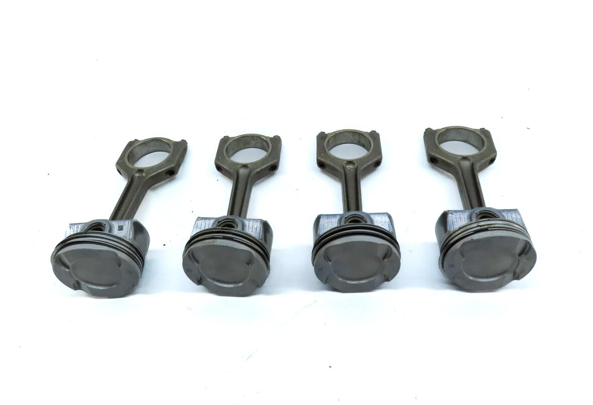 Thumbnail 3: 14-18 BMW 2 3 4 5 X1 X3 X5 Z4 2.0L (F10 F22 F30) TURBO N20 N26 PISTON & ROD SET4