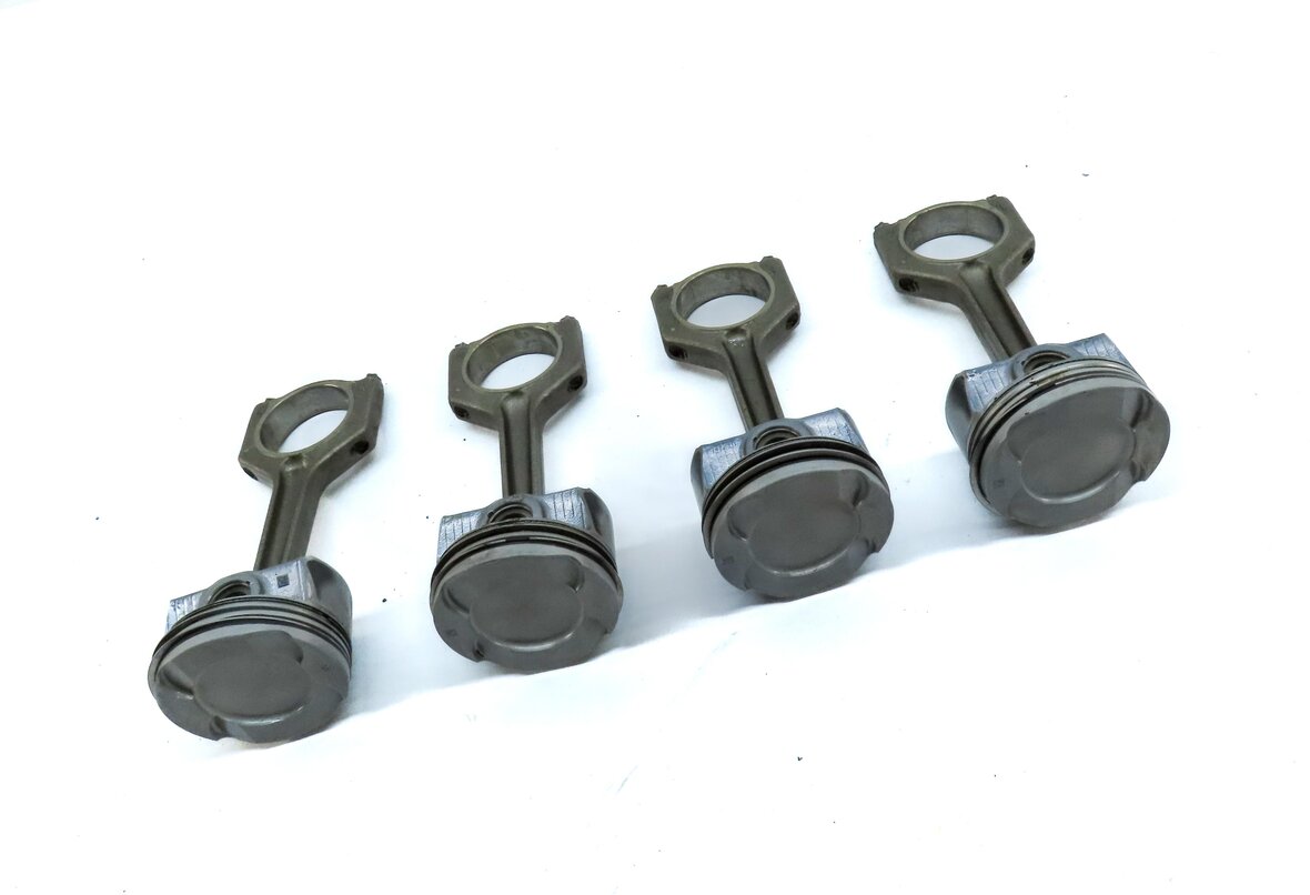 Thumbnail 4: 14-18 BMW 2 3 4 5 X1 X3 X5 Z4 2.0L (F10 F22 F30) TURBO N20 N26 PISTON & ROD SET4