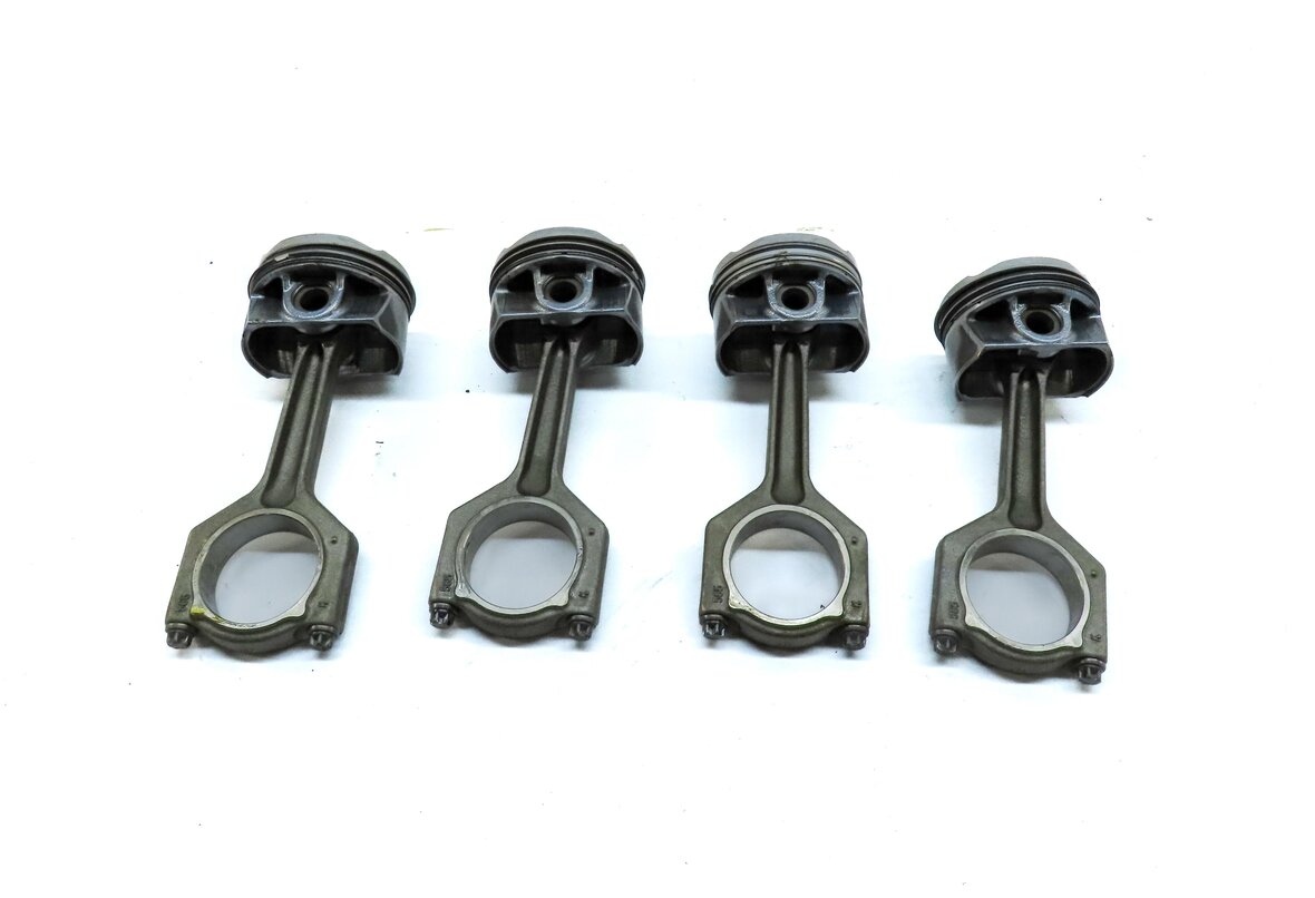 Thumbnail 5: 14-18 BMW 2 3 4 5 X1 X3 X5 Z4 2.0L (F10 F22 F30) TURBO N20 N26 PISTON & ROD SET4