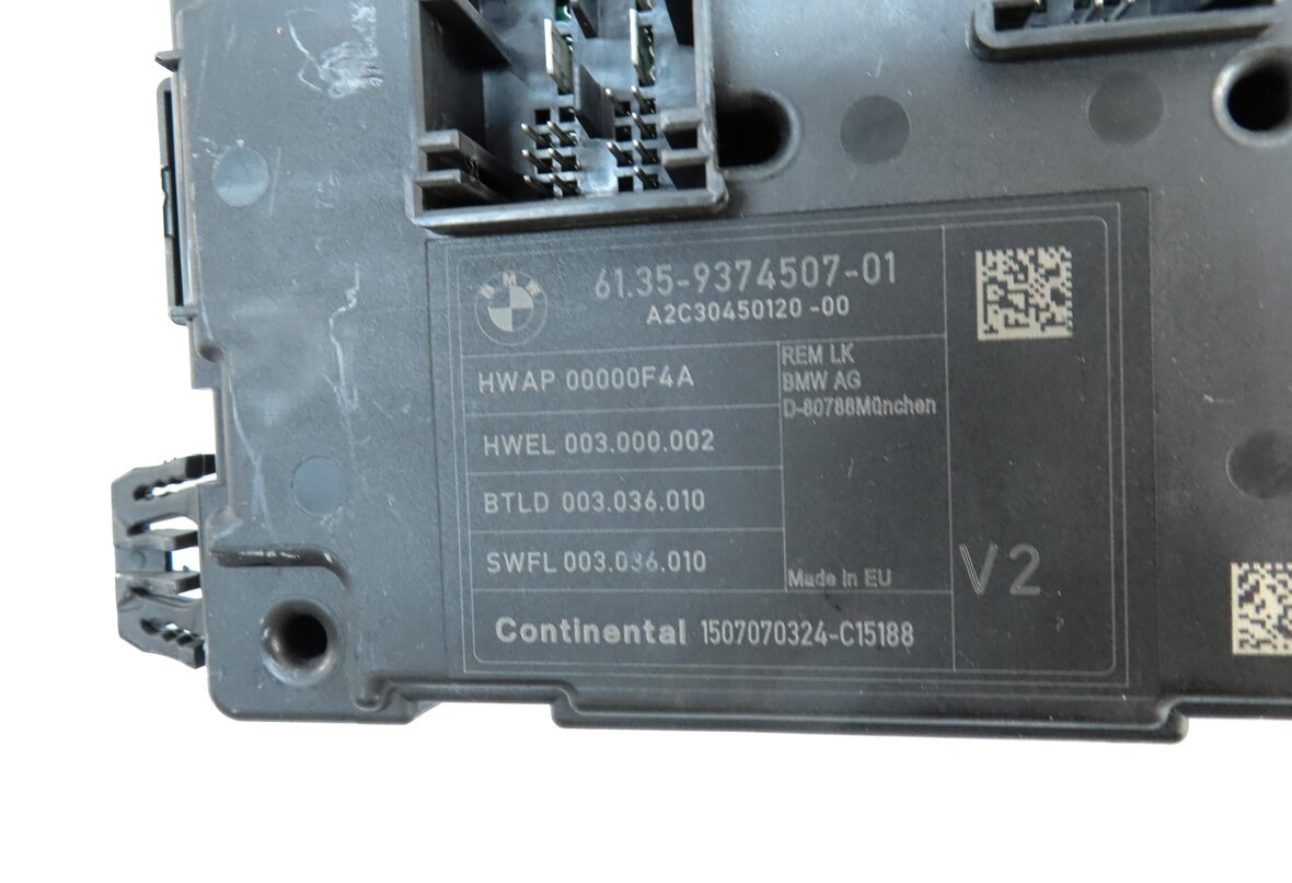 Thumbnail 4: 13-19 BMW 328i 330i 335i 428i 435i M3 M4 (F30 F31 F32) REAR BODY CONTROL MODULE
