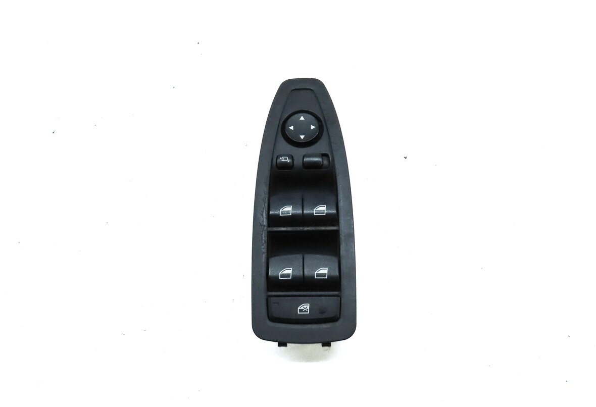 Thumbnail 2: 12-19 BMW 3 4 M3 X3 X4 SERIES FRONT LEFT DRIVER WINDOW SWITCH P-FOLD (BLACK)