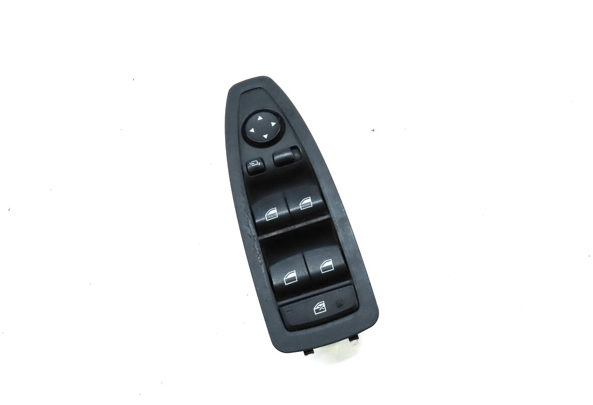 Thumbnail 3: 12-19 BMW 3 4 M3 X3 X4 SERIES FRONT LEFT DRIVER WINDOW SWITCH P-FOLD (BLACK)